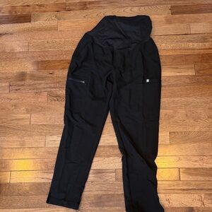 Black figs maternity Cargo Pants xs petite